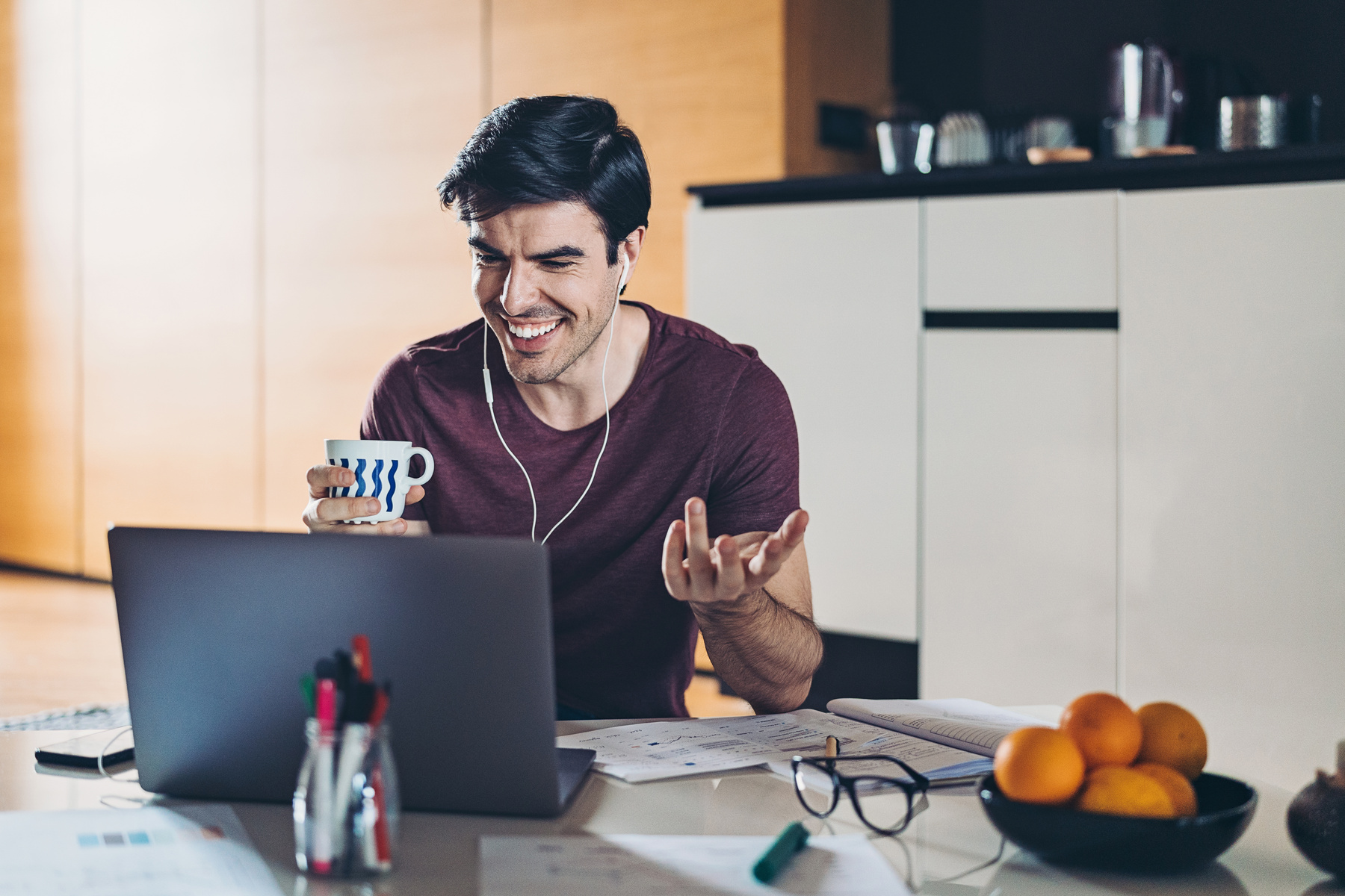 On-line business